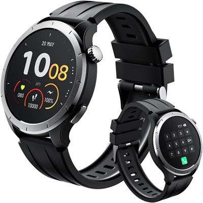 TRUEFREE Watch 1 Умные часы для мужчин и женщин (совершать звонки и отвечать на них), 1,53-дюймовый фитнес-трекер с пульсометром, SpO2, монитор стресса во время сна, 127 спортивных режимов, водонепроницаемость IP68, умные часы для iPhone, телефонов Androi 1000149 - фото 494301