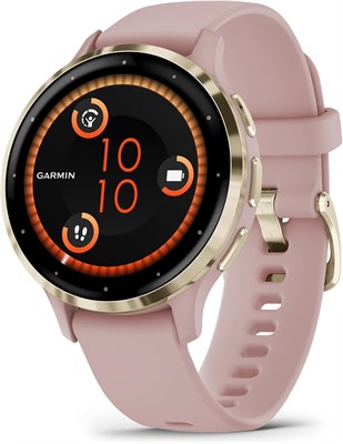Умные часы GARMIN Venu 3S с ярким сенсорным экраном и Amoled | До 14 дней автономной работы и подробные функции для здоровья и хорошего самочувствия | Легкий корпус диаметром 45 мм с безелем из нержавеющей стали 1000185 - фото 494472