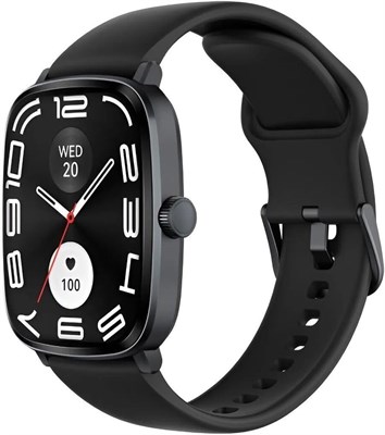 Умные часы Haylou RS5, 2,01-дюймовый AMOLED-дисплей с силиконовыми и плетеными ремешками, более 150 циферблатов, вызов по Bluetooth с помощью одного переключателя и более 150 режимов тренировки, управление состоянием здоровья и срок службы батареи 9 дней  1000241 - фото 494743