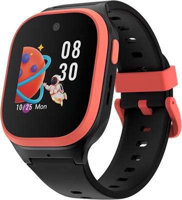 Детские умные часы Noise Scout с функцией GPS-слежения, дисплеем 1,4 дюйма, видео и голосовыми вызовами 4G, оповещением о безопасной зоне, кнопкой SOS, формированием привычки, временем автономной работы до 3 дней, встроенными играми (Racing Black) 1000263 - фото 494853