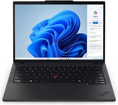 Lenovo Thinkpad T14 Gen 5, Intel Core Ultra 5 125U, 16GB RAM, 512 GB SSD, Integrated Intel Graphics, 14" FHD IPS, Eng Backlit Keyboard, Black, Finger Print Reader Win 11 Pro,| 21ML0058US 1001088 - фото 495906