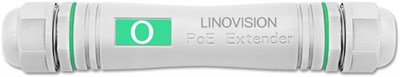 Гигабитный наружный удлинитель PoE LINOVISION, водонепроницаемый повторитель Ethernet PoE, удлинение дополнительных 330 футов PoE и Ethernet для IP-камер, VoIP-телефона, беспроводной точки доступа 1003099 - фото 497281