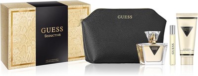 Guess Seductive Women набор edt 75 мл + edt 15 мл + лосьон для тела 100 мл + мешочек 1004077 - фото 498988