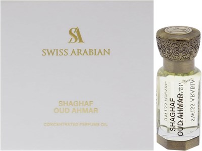 Швейцарское арабское парфюмерное масло Shaghaf Oud Ahmar унисекс 12 мл 1004125 - фото 499191
