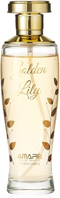 Golden Lily от Amare: туалетная вода-спрей | EDT Женский аромат | Одеколон для женщин | Духи для женщин | Аромат розы и амбры | Стойкие духи для женщин | Идеальный подарок | 100мл 1004239 - фото 499667