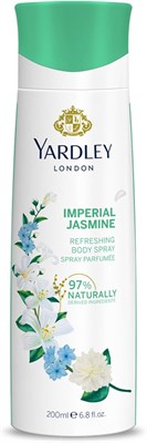 Спрей для тела Yardley London Imperial Jasmine для женщин - 200 мл Цветочный аромат с ароматом жасмина и цветов апельсина Энергичный и стойкий аромат 1004242 - фото 499677
