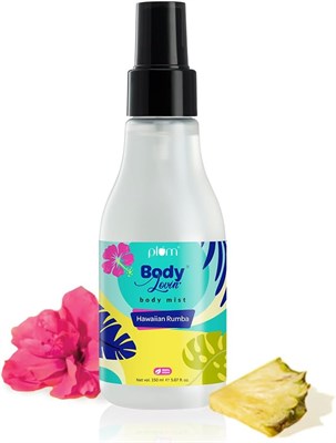 Plum BodyLovin' Спрей для тела с гавайской румбой | Стойкий пляжный аромат для женщин и мужчин с гарденией и ванилью | Высокое удовольствие | Парфюмированный спрей для тела Travel-Friendly 150 мл 1004246 - фото 499697