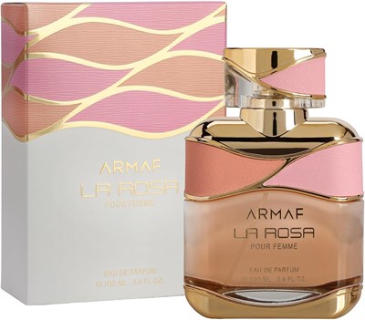 Armaf La Rosa Pour Femme Eau De Parfum 100ML For Her, цветочный аромат, духи для женщин, La Via 1004252 - фото 499724