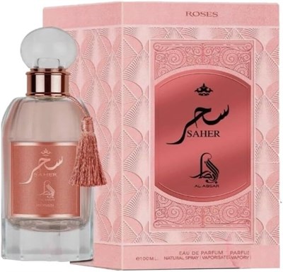 Женские духи Saher Rose 100 мл – EDP – элегантный цветочный аромат с нотами лимона, жасмина, розы, ванили и мускуса – роскошный стойкий аромат в розовой бархатной коробке 1004334 - фото 500043