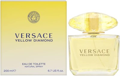 Туалетная вода-спрей Versace Yellow Diamond by Versace, 6,7 унций / 200 мл (для женщин) 1004360 - фото 500128