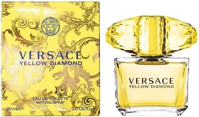 Versace Yellow Diamond для женщин 90 мл - Туалетная вода 1004363 - фото 500135
