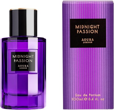 Aoura London Midnight Passion Eau De Parfum – очаровательный свежий цветочный аромат для женщин, вызывающий интенсивность и элегантность, обладающий стойкой привлекательностью, идеально подходит для дневного и ночного ношения, 100 мл 1004429 - фото 500363