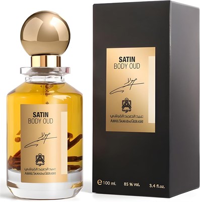 AbdulSamad Al Qurashi Satin Body Oud EDP 100 мл Роскошный аромат унисекс - стойкий парфюм для мужчин - духи для женщин 1004454 - фото 500465