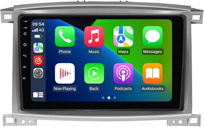 Автомобильный стереоэкран Android для Toyota Land Cruiser 100 GX LC100 Lexus LX470 2002-2007 с Apple Carplay Android Auto Беспроводная связь Wi-Fi AHD-камера в комплекте Быстрый интерфейс 4G Bluetooth (2 + 32 ГБ 4 ядра) 4037348305 - фото 500811
