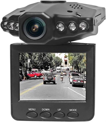 Резервная камера Halamodo Dash Cam для автомобилей Передняя мини-камера на приборной панели автомобиля с ночным видением 2,5-дюймовый HD-дисплей, широкий угол обзора 150 °, автоматическая циклическая запись при парковке 24 часа 1240364142 - фото 501277
