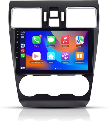 Автомобильное радио ZBARK Android 13 Carplay для Subaru Forester 4 WRX SJ XV 2015-2017, мультимедийный видеоплеер, навигация, стерео головное устройство 1 din 3550164457 - фото 501452