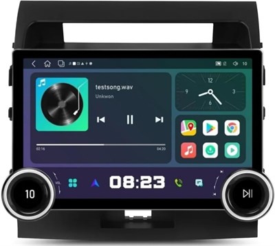 Автомобильный стереоэкран Android для Toyota Land Cruiser LC200 2008-2015 GXR с CarPlay Android Auto Wireless WiFi DSP AHD-камера в комплекте с быстрым интерфейсом (4 + 64 ГБ Diamond 2K 11,8 дюйма) 4092113866 - фото 501508
