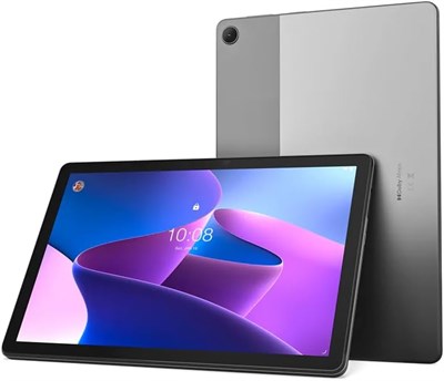 Lenovo Tab M10 10,1-дюймовый дисплей FHD WUXGA с защитой от отпечатков пальцев, процессор Unisoc T610 1,8 ГГц, 4 ГБ ОЗУ, 64 ГБ встроенной памяти (с возможностью расширения с помощью microSD), Folio + пленка в комплекте, Android 12, Storm Grey [ZAAE0086AE] 1000000035 - фото 501672