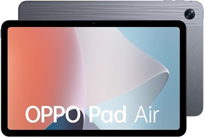 OPPO Pad Air, WiFi 5, сверхтонкий и легкий корпус толщиной 6,94 мм, дисплей 2K Eye Care, 8-ядерный процессор Qualcomm Snapdragon 680, 6-нм техпроцесс, интеллектуальная многозадачность, 64 ГБ 4 ГБ ОЗУ, серый цвет, стандартный 1000000043 - фото 501704