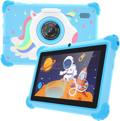 C idea CM88 Android Kids Smart Tablet 7-дюймовый дисплей Wi-Fi и Bluetooth Встроенная подставка Детская вкладка для дошкольного обучения Противоударные края (синий) 1000000149 - фото 502177