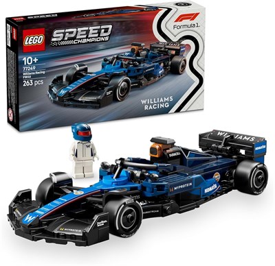 LEGO Speed ??Champions Williams Racing FW46 F1 гоночный автомобиль с коллекционной минифигуркой гонщика Формулы 1 - наборы моделей для мальчиков и девочек от 10 лет или взрослых фанатов автоспорта 77249 1000000230 - фото 502819