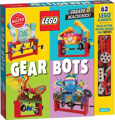 Lego Gear Bots: создайте 8 машин 1000000382 - фото 502962