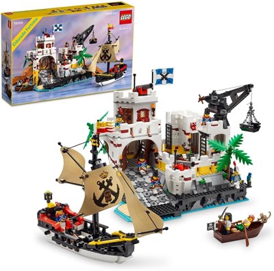 Классический набор LEGO Icons Eldorado Fortress для сборки взрослыми, набор для сборки культовых пиратов с пиратским кораблем и 8 минифигурками, ностальгический подарок для мужчин, женщин, для него или для нее из 1980-х годов 10320 1000000355 - фото 503066