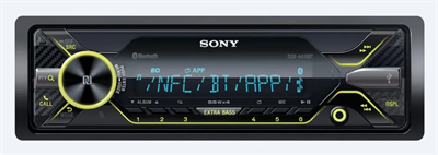Автомагнитола Sony DSX-A416BT (3RCA, USB, AUX, Мультицвет) 69404 - фото 503414