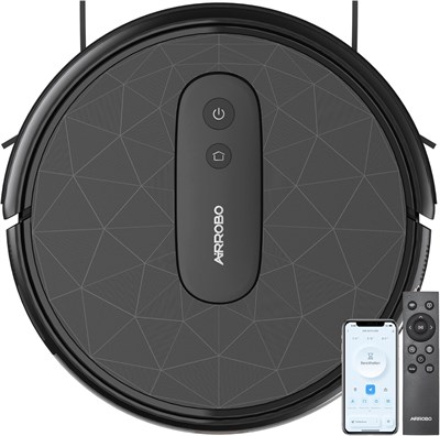 Робот-пылесос AIRROBO P20 с мощностью всасывания 2800 Па, самозарядкой, WiFi, временем работы 120 минут, робот-пылесос для ковров, шерсти домашних животных, твердых полов 1000000977 - фото 503584