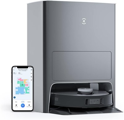 Робот-пылесос ECOVACS X1 OMNI (автоматическая очистка + автоматическая очистка) Глубокая уборка и мытье полов, мощнейшая мощность всасывания 5000 Па, технологии AIVI 3D и OZMO Turbo 2.0, голосовое управление OK, YIKO (гарантия 1 год) 1000000998 - фото 503684