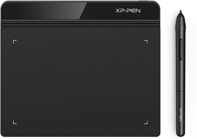 Xp-Pen Starg640 Ультратонкий графический планшет для рисования (6" X 4", 8192 уровня чувствительности к нажатию, стилус без батареи, черный) 1000001040 - фото 503880