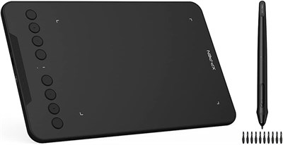 XP-PEN Deco 7W графический планшет для рисования беспроводной 2.4GHz цифровой планшет для рисования для рисования, дизайна, онлайн-обучения и веб-конференций 1000001082 - фото 504089