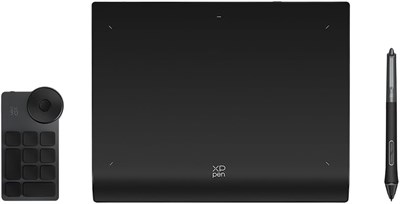 XP-PEN Deco Pro MW (Gen 2) Графический планшет для рисования Bluetooth с пультом ДУ, безбатарейный стилус, поддерживает силу нажатия 16 тыс. (9" x 6") 1000001094 - фото 504149