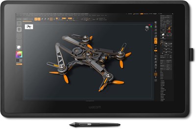 Графический планшет Wacom Cintiq 22 с экраном, 21,5-дюймовым ЖК-дисплеем Full HD, в комплект входит перо Pro Pen 2 с функцией наклона — графический дизайн и анимация для Mac, ПК 1000001169 - фото 504509