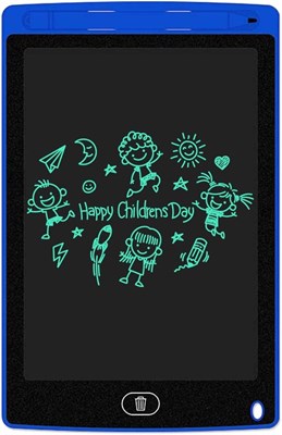 AWH 8.5" LCD планшет для письма, электронная цифровая доска для письма и рисования с цветным экраном, планшет для рукописного письма, синий 1000001224 - фото 504751