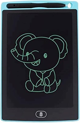 uSuker LCD планшет для письма, 8,5-дюймовая цветная электронная доска для письма, доска для рисования, планшет для рукописного рисования, подарок для детей и взрослых дома, в школе и офисе (синий) 1000001229 - фото 504772