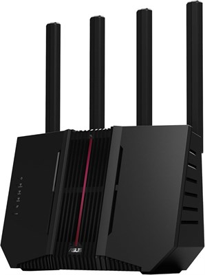 ASUS RT-BE92U Tri-band WiFi 7 Extendable Router: WiFi 7, 802.11be, 100+ devices, AiMesh, Mesh WiFi, 10G WAN ports, Quad 2.5G ports, AI WAN detection, Smart Home Maste, Parental Controls & VPNs - Black 1000001299 - фото 504950