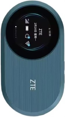 ZTE беспроводной мобильный Wi-FI маршрутизатор Pro U10S Pro, WiFi 6 до 287 Мбит/с, 3000 мАч разблокированный 4G LTE карманный WiFi маршрутизатор со слотом для SIM-карты и портом Type C-синий 1000001322 - фото 505056