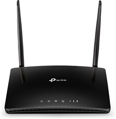 TP-Link Беспроводной маршрутизатор TP LINK N 4G LTE TL-MR6400, черный 1000001323 - фото 505061