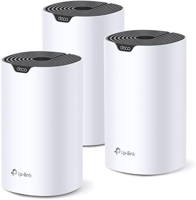 TP Link Deco S7, Wi Fi 6, AC1900 Dual Band Whole Home Mesh Wi-Fi System|5 GHz Band Access|Upto 1900 Mbps Speed|Connect 100+ Devices|Works as a Router or Access Point (3-Pack) 1000001332 - фото 505102