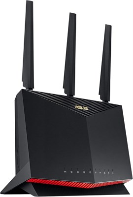 ASUS RT-AX86U Pro (AX5700) Двухдиапазонный игровой маршрутизатор WiFi 6 с возможностью расширения, порт 2.5G, игровой порт, режим мобильных игр, переадресация портов, сетевая безопасность без подписки, VPN, совместимость с AiMesh 1000001357 - фото 505216