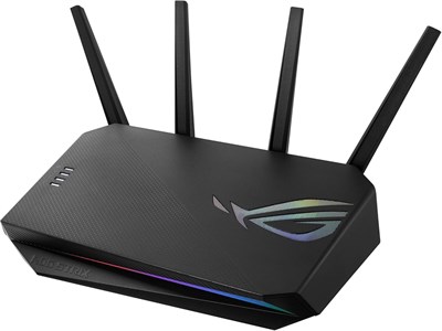 ASUS ROG Strix GS-AX5400 Gaming Combinable Router (Tethering as 4G and 5G Router Replacement, Ai Mesh WLAN System, WiFi 6 AX5400, PS5 Compatible, Gaming Engine with Aura RGB, Gigabit LAN) 1000001373 - фото 505292