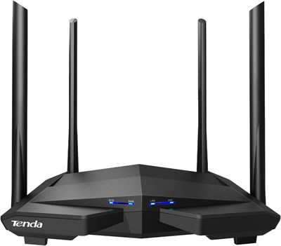 Tenda AC10 AC1200 MU-MIMO беспроводной гигабитный Wi-Fi маршрутизатор, скорость Wi-Fi до 867 Мбит/с/5 ГГц + 300 Мбит/с/2,4 ГГц, 4 гигабитных порта LAN, 4 * 5 дБи антенны, родительский контроль, расписание WiFi, VPN, черный 1000001390 - фото 505371