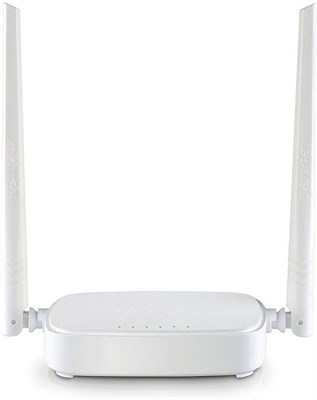 Tenda Wireless Router N300-100Mbps WAN/LAN Ports, 5dBi External Antennas, Wireless Network for Small and Medium Home, Access Point, Repeater Mode, WPS, WPA2, Easy Setup, N301 1000001393 - фото 505386