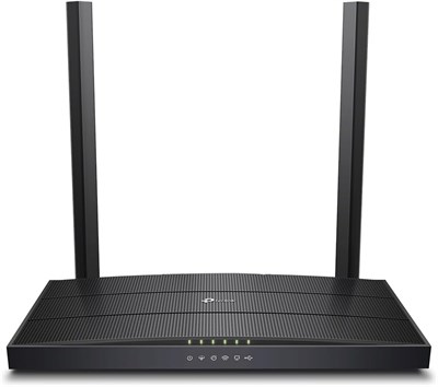 TP-Link Archer VR400-AC1200 беспроводной гигабитный VDSL/ADSL модем-маршрутизатор, черный 1000001394 - фото 505391