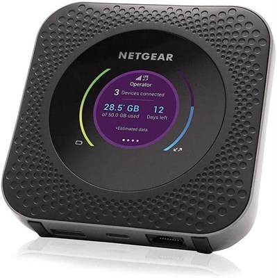 Мобильная точка доступа WiFi NETGEAR Nighthawk M1 4G LTE (MR1100-100NAS) — скорость до 1 Гбит/с, оптимальная работа с AT&T и T-Mobile, подключение до 20 устройств, безопасная беспроводная сеть в любом месте 1000001411 - фото 505466