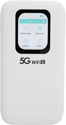 Мобильная точка доступа 5G Wi-Fi 6, маршрутизатор WL со слотом для карты Nano SIM, высокая скорость, возможность совместного использования до 16 устройств Wi-Fi, сенсорный экран 2,01 дюйма, портативный маршрутизатор Wi-Fi для дома, путешествий, бизнеса 1000001419 - фото 505504