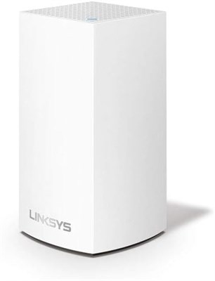 Linksys WHW0101?Velop?Whole Home Mesh WiFi System (WiFi-маршрутизатор/расширитель AC1300 для бесперебойного покрытия до 140 кв. м., родительский контроль, совместимость с Alexa, 1 шт., белый) 1000001422 - фото 505515