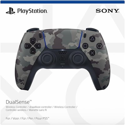 Беспроводной контроллер PlayStation 5 DualSense — серый камуфляж 1000001473 - фото 505728