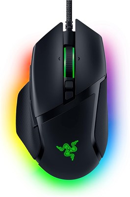 Настраиваемая эргономичная игровая мышь Razer Basilisk V3: самый быстрый переключатель мыши, подсветка Chroma RGB, оптический датчик 26K DPI, 11 программируемых кнопок, наклонное колесо HyperScroll — классический черный цвет 1000001476 - фото 505743